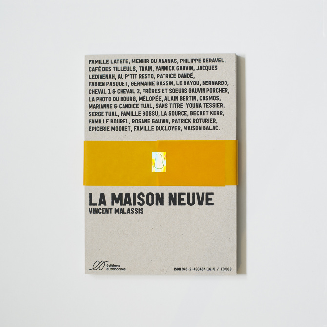 Impressão offset premium desdobrável La Maison Neuve 2
